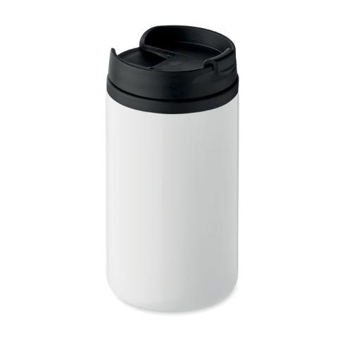 Dubbelwandige beker 250 ml Falun wit