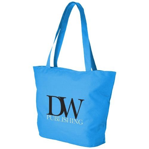 Strandtas/shopper aqua