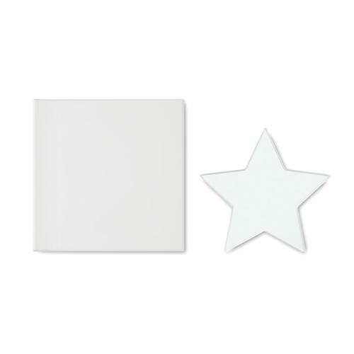 Glazen ster award Starward transparant