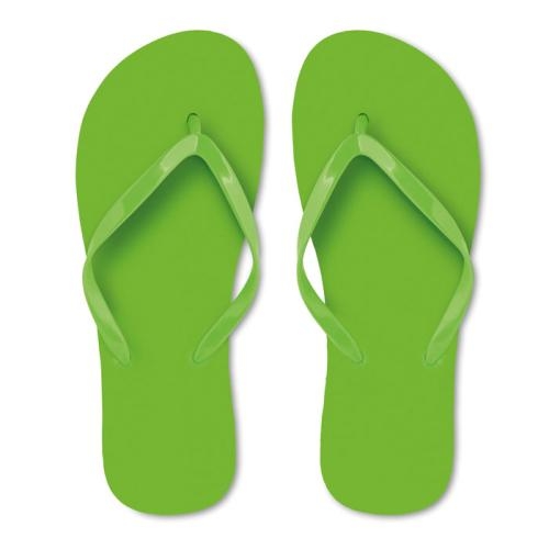 PE slippers 40-43 lemon