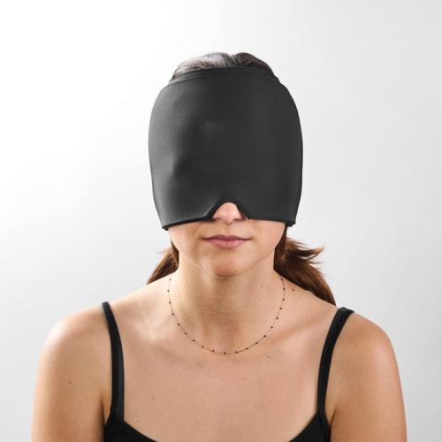 Migraine koelmasker zwart