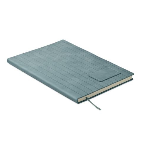 A5-notitieboek smokey PU Tintray petrol