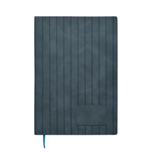 A5-notitieboek smokey PU Tintray blauw