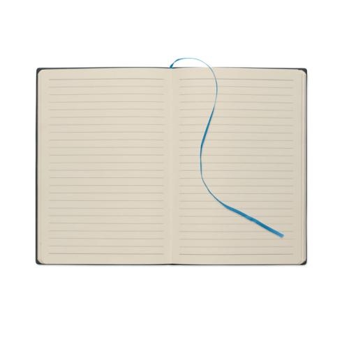 A5-notitieboek smokey PU Tintray blauw