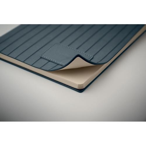 A5-notitieboek smokey PU Tintray blauw