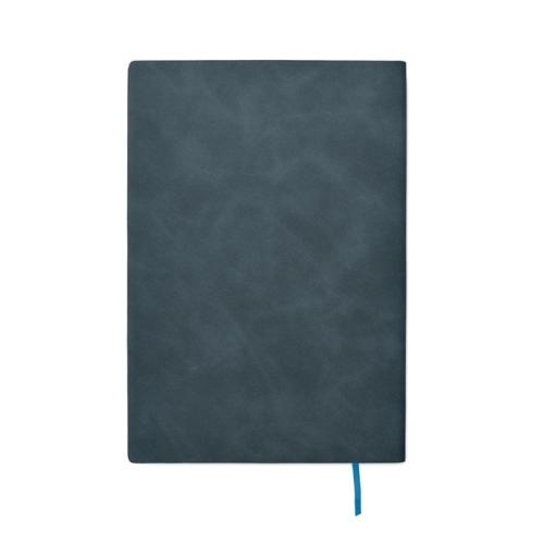 A5-notitieboek smokey PU Tintray blauw