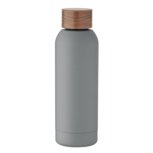 Enkelwandige fles 700 ml Geiser grijs