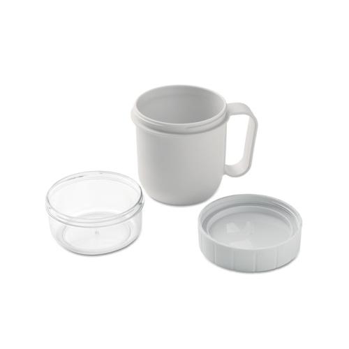 Meeneembeker PP 450 ml Cup on go wit