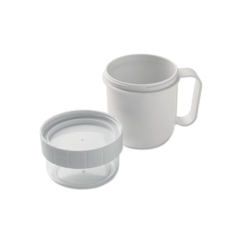 Meeneembeker PP 450 ml Cup on go wit