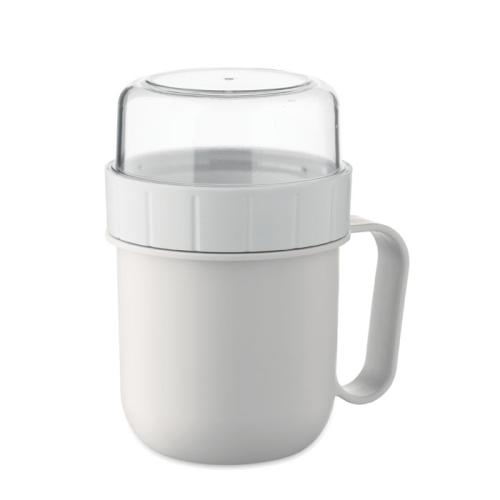 Meeneembeker PP 450 ml Cup on go wit