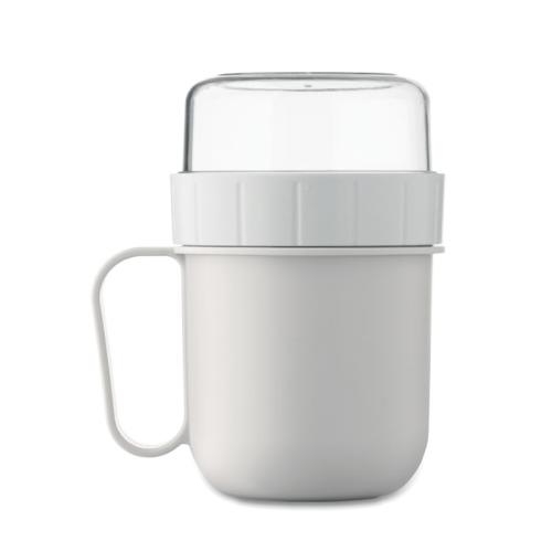 Meeneembeker PP 450 ml Cup on go wit