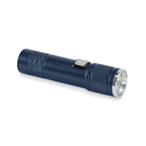Oplaadbare COB zaklamp Flashra navy