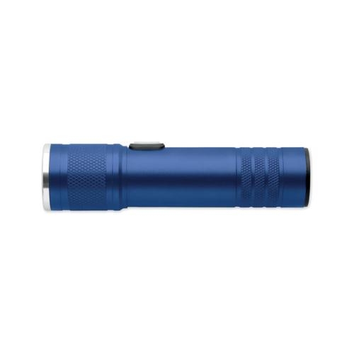 Oplaadbare COB zaklamp Flashra blauw