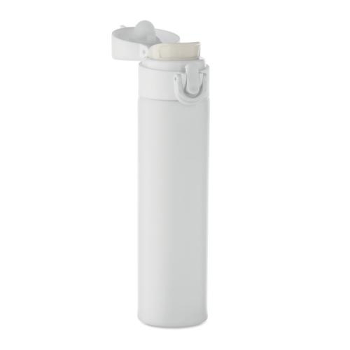 Dubbelwandige fles 300 ml Bots wit