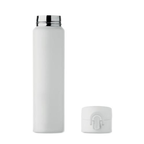 Dubbelwandige fles 300 ml Bots wit