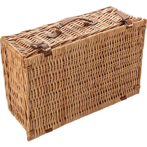 Wilgen picknickmand Levin bruin