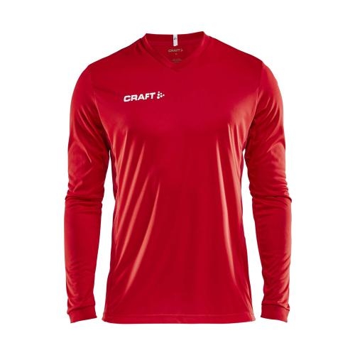 Craft Squad Go jersey solid longsleeve men bright red,l
