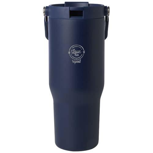 RVS vacuüm geïsoleerde tumbler Bronx 900 ml navy