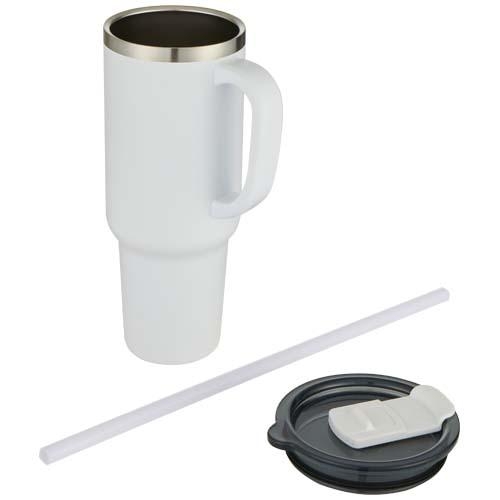 Dubbelwandige geïsoleerde tumbler Sydney 1200 ml wit
