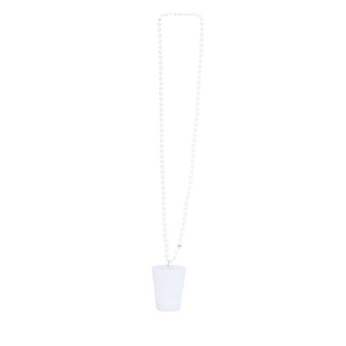 Shotglas met LED aan koord wit