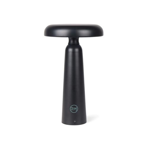 Oplaadbare touch-tafellamp Avery zwart