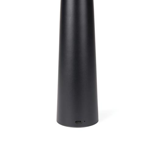 Oplaadbare touch-tafellamp Avery zwart