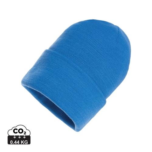 Klassieke omslagbeanie tranquil blue