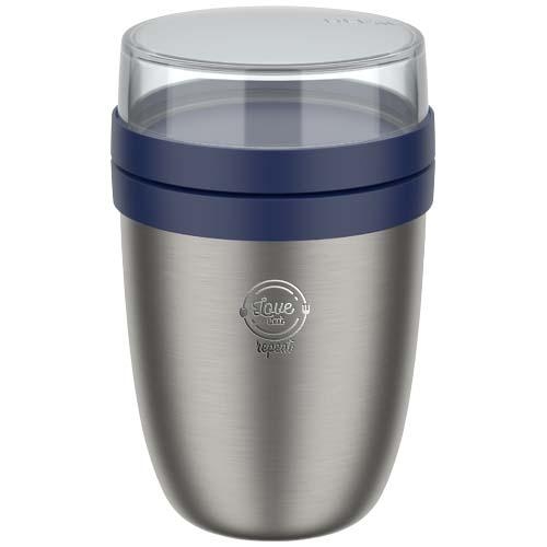 Mepal Ellipse 500+200 ml geïsoleerde lunchpot 2.0 helder blauw