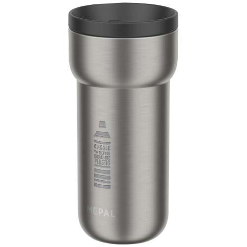Mepal Ellipse geïsoleerde rvs mok 375 ml zwart