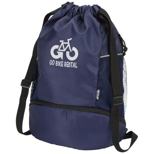 Nomad sporttas met bodemvak navy