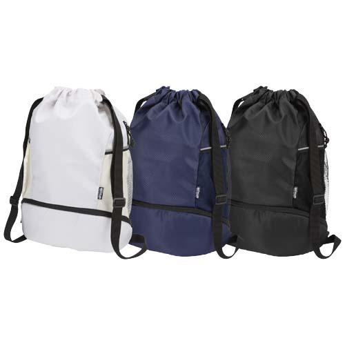 Nomad sporttas met bodemvak zwart