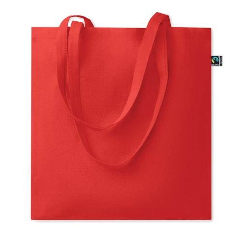 Fairtrade boodschappentas Osole rood