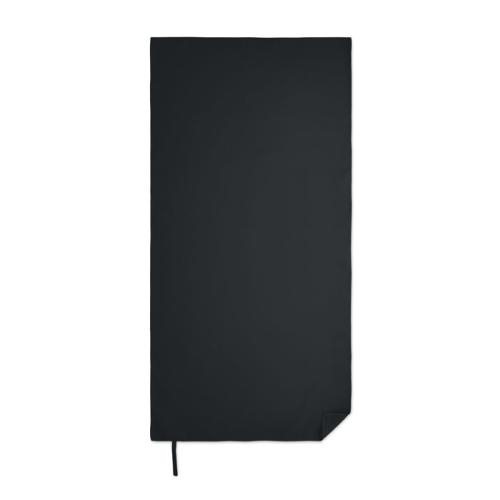 Microvezel handdoek  atoll 50 zwart
