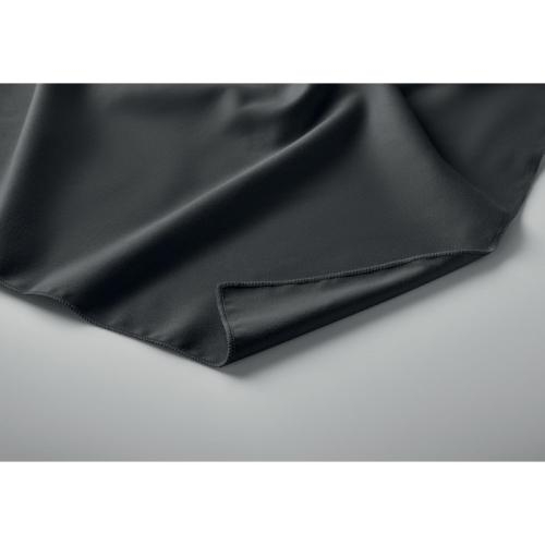 Microvezel handdoek  atoll 50 zwart