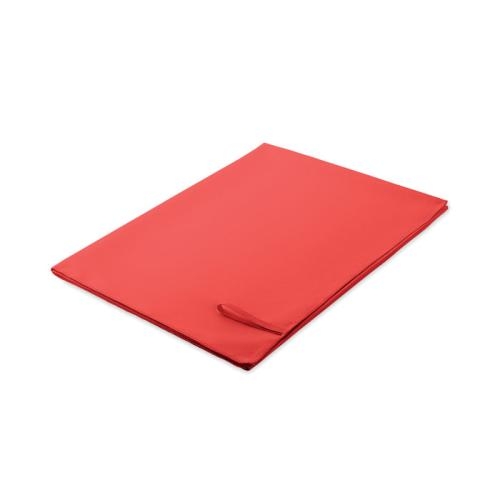 Microvezel handdoek  atoll 100 rood