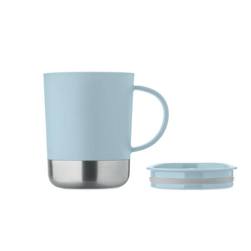 Enkelwandige mok 300 ml Beaker babyblauw