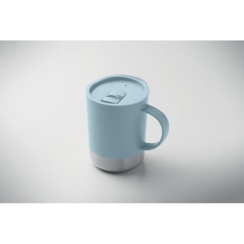 Enkelwandige mok 300 ml Beaker babyblauw