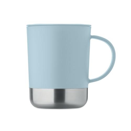 Enkelwandige mok 300 ml Beaker babyblauw