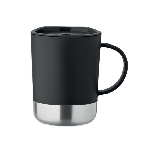 Enkelwandige mok 300 ml Beaker zwart
