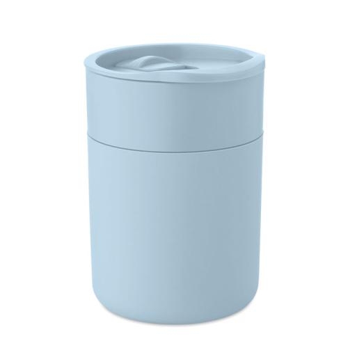 PP beker 330 ml Goblet babyblauw