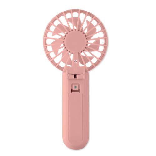 Draagbare vouwventilator Ibera baby pink