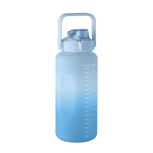 RPET waterfles 2000 ml Activate max royal blue