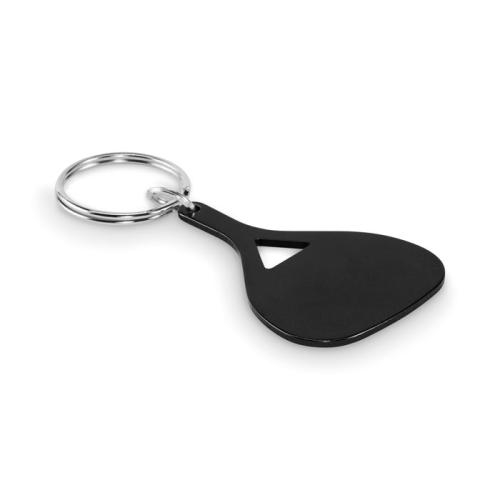 Alu sleutelhanger peddel Kepad zwart