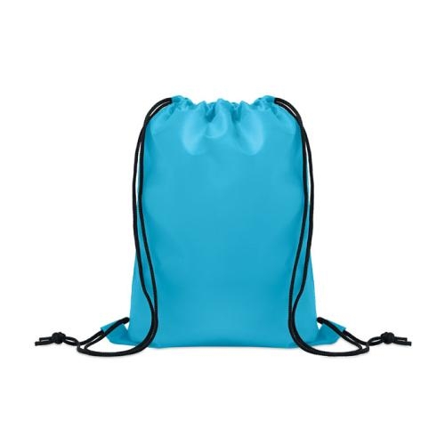 RPET kinder trekkoordtas Shoop turquoise