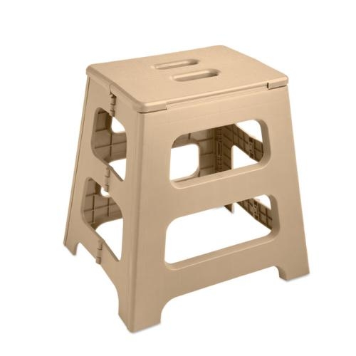 Draagbaar opvouwbaar krukje Jak beige