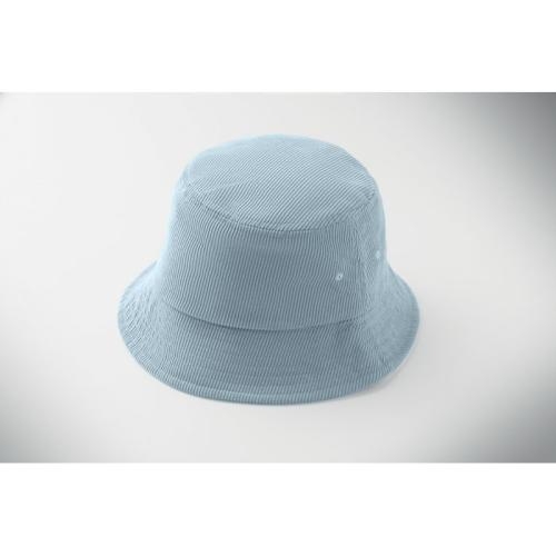 Corduroy vissershoed Scoop babyblauw
