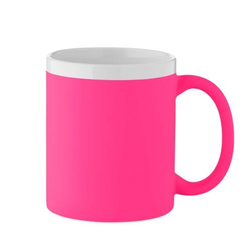 Keramische mok 300 ml Mugiva neon fuchsia