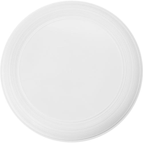 Frisbee met ringen stapelbaar wit