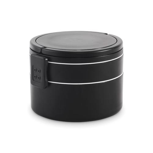 Tweelaagse lunchbox 950 ml Ensala zwart