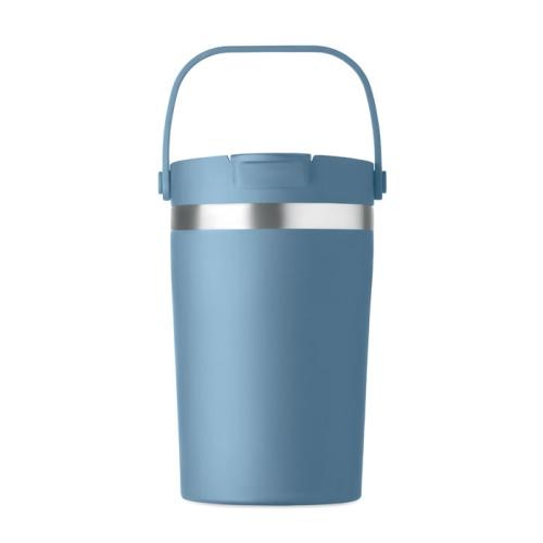 Dubbelwandige beker 350 ml Cozycup petrol